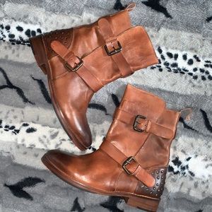 Vintage Foundry Co. Sherry Leather Boots — 8 — NWOT